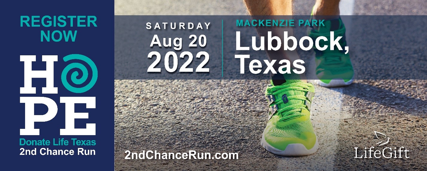 LifeGift’s Lubbock 2nd Chance Run Providing Hope to the Thousands of